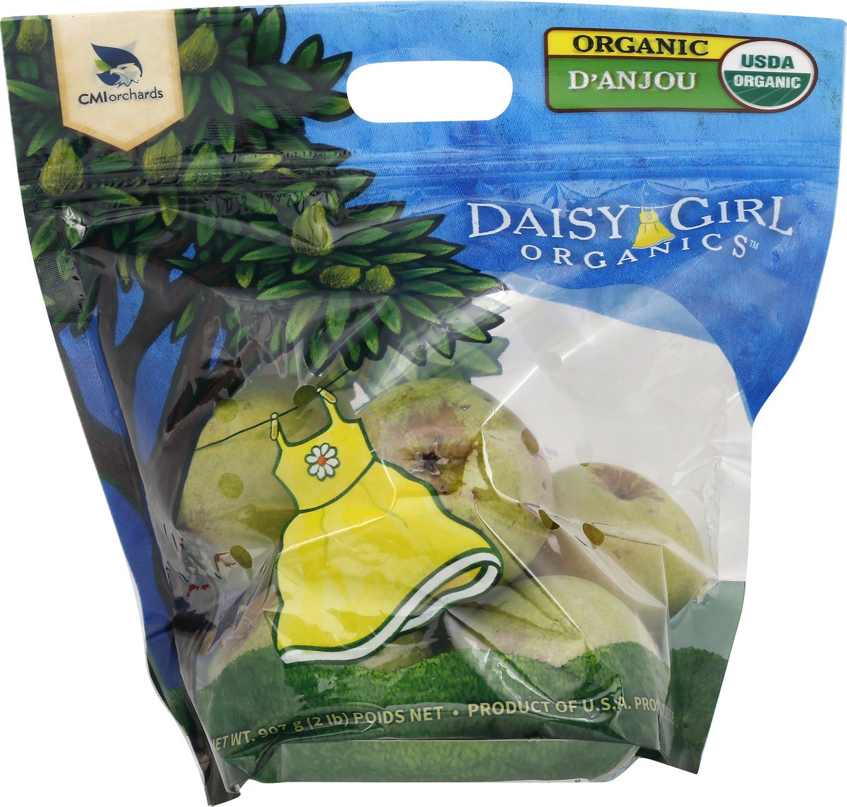 slide 8 of 8, Daisy Girl Pears, D'Anjou, Organic, 907 gram