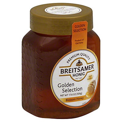 slide 1 of 1, Breitsamer Honig Golden Selection Blossom Honey, 17.6 oz