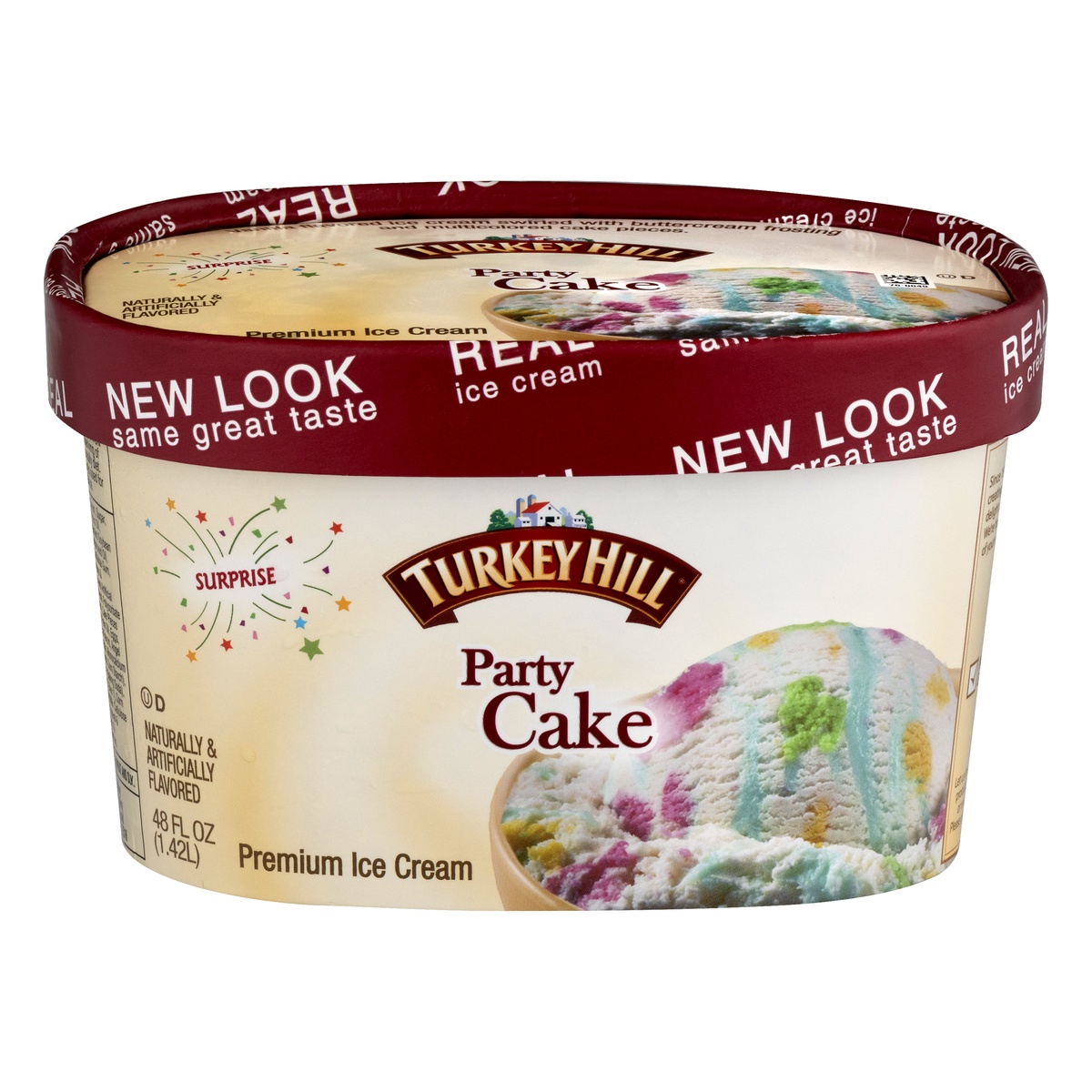 Turkey Hill Party Cake Original Recipe Premium Ice Cream 48 Fl Oz Shipt 6872