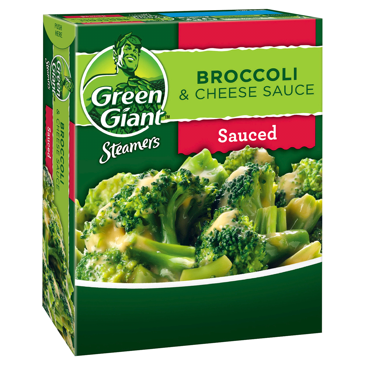 slide 1 of 8, Green Giant Steamers Broccoli & Cheese Sauce, 10 oz