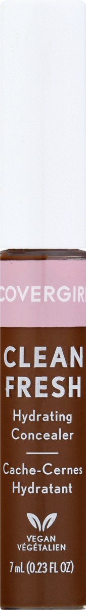 slide 1 of 9, Covergirl Clean Fresh Hydrating Concealer, Dark, 9 mL