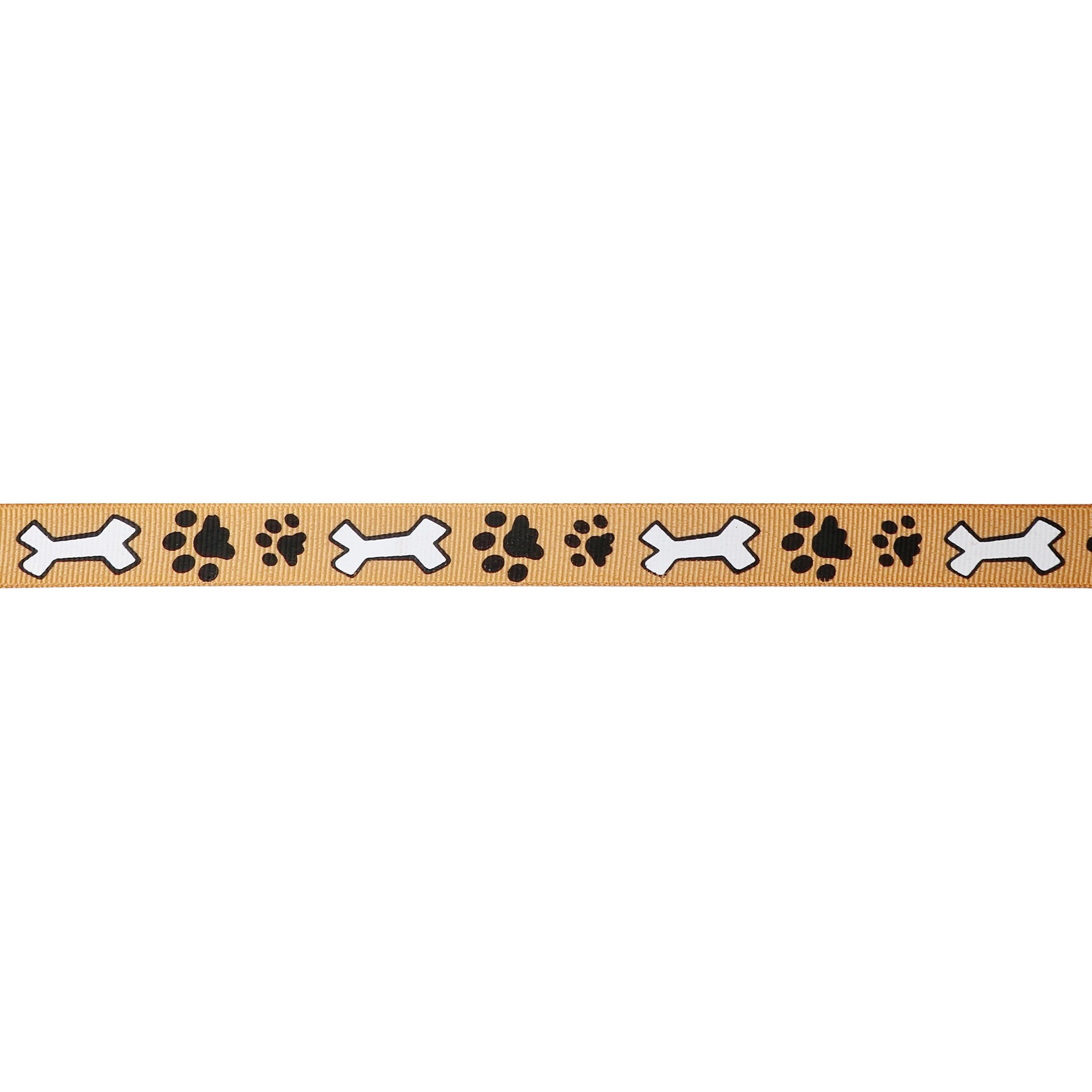 slide 2 of 4, 5/8" X 7yd. Grosgrain Paw Print & Dog Bone Ribbon By Celebrate It, 5/8 in x 7 yd