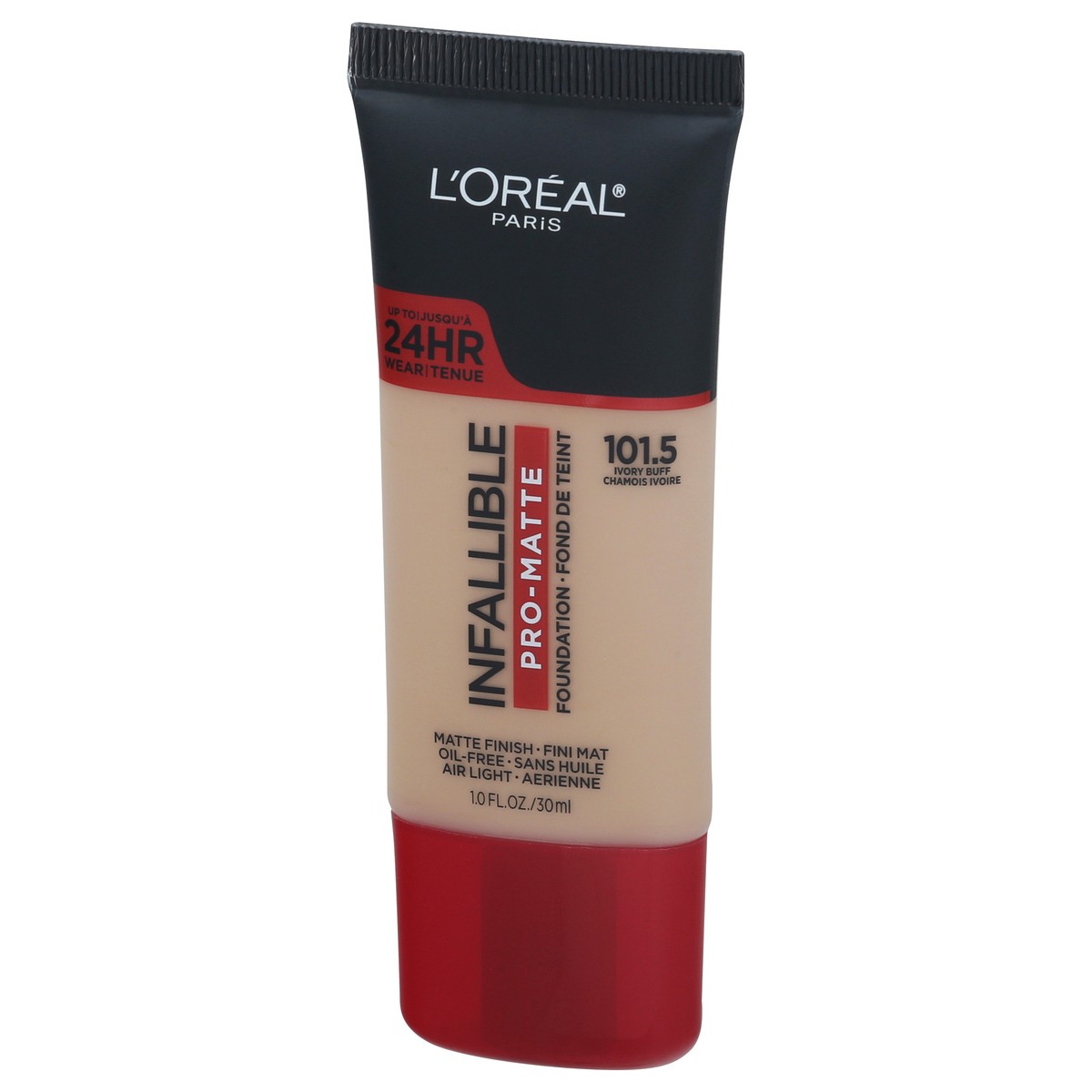 slide 4 of 12, L'Oréal Infallible Ivory Buff 101.5 Pro-Matte Foundation 1.0 fl oz, 1 fl oz