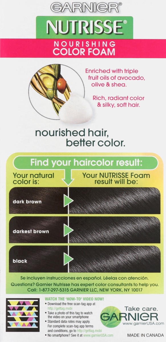 slide 3 of 5, Garnier Permanent Haircolor 1 ea, 1 ct