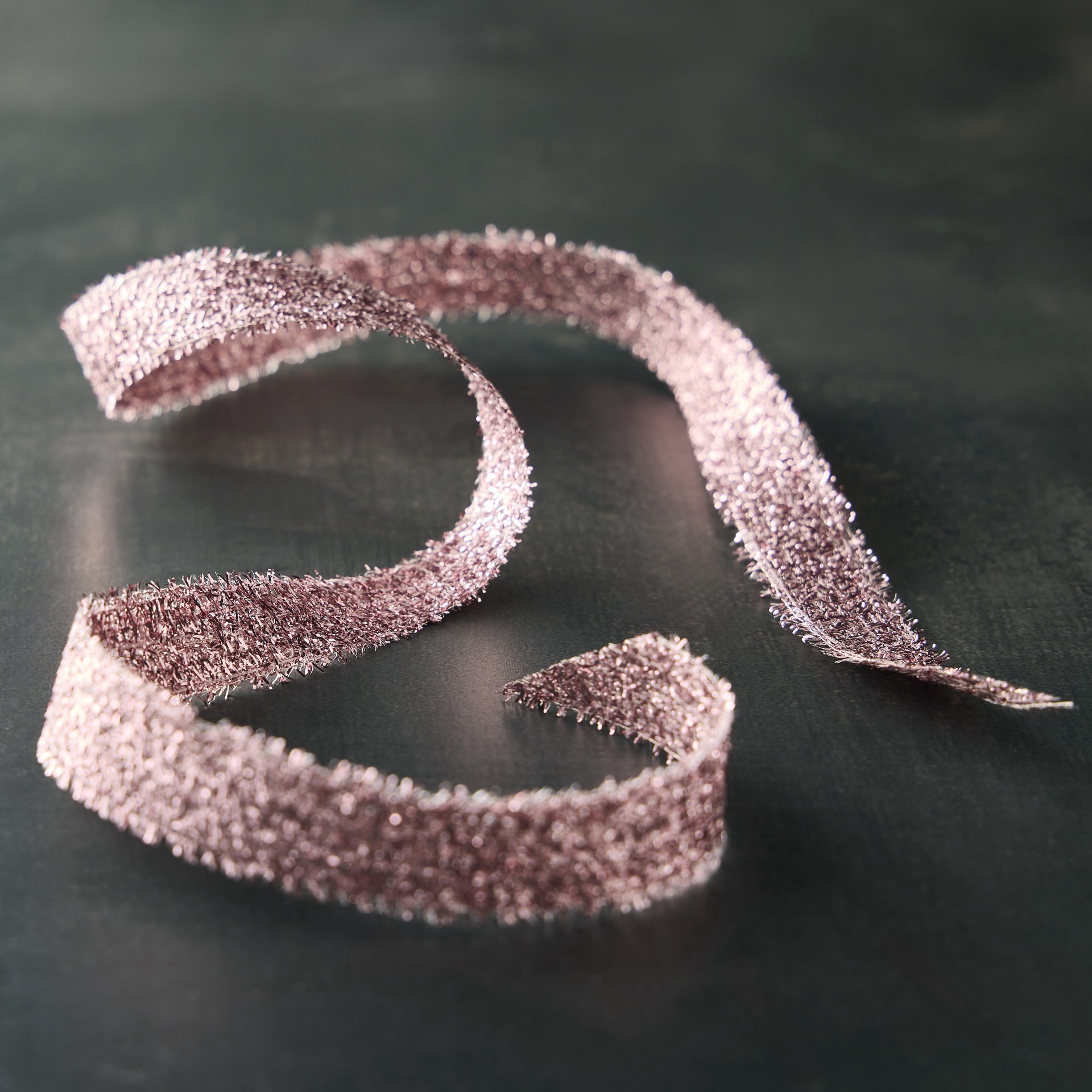 slide 2 of 2, 5/8" X 5yd. Rosegold Metallic Ribbon By Celebrate It Classic, 5/8 in x 5 yd