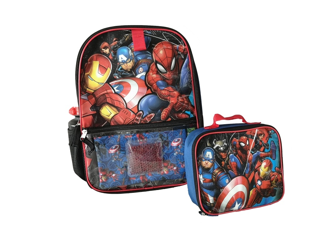 slide 1 of 1, Bioworld Marvel Avengers Backpack Set, 5 ct