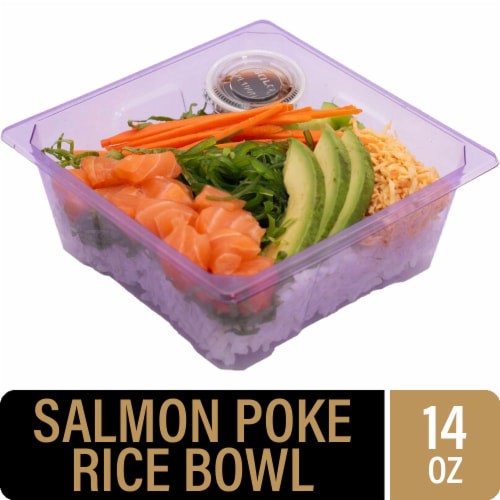 slide 1 of 1, Private Selection® Salmon Poke Bowl by Snowfox™, 14 oz
