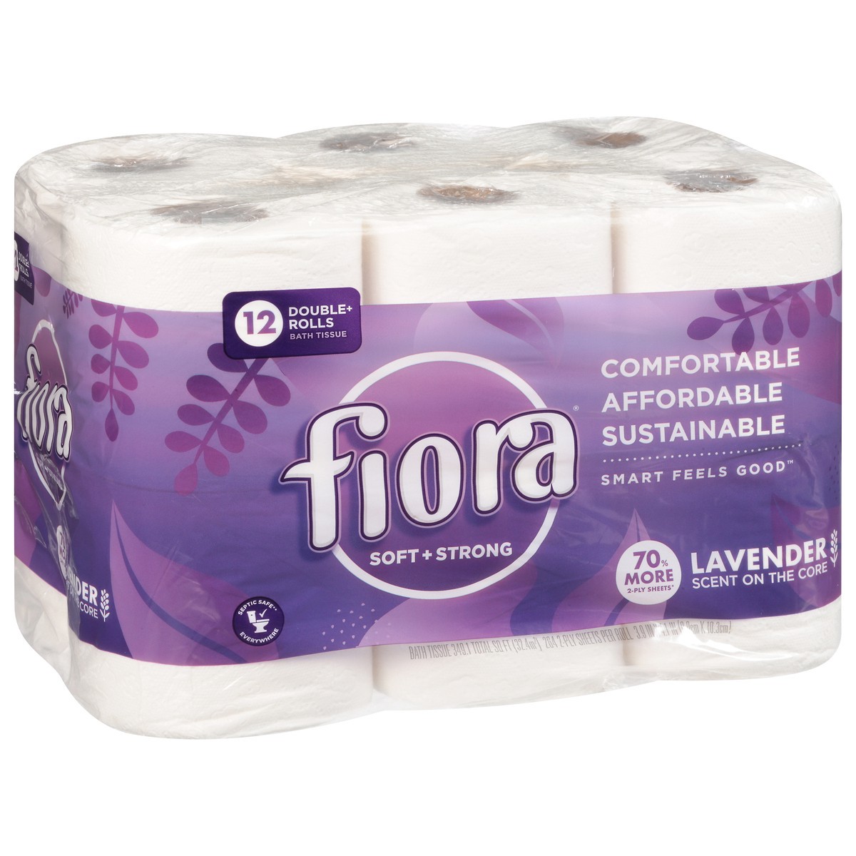 slide 9 of 12, Fiora Lavender Tissue, 12 ct