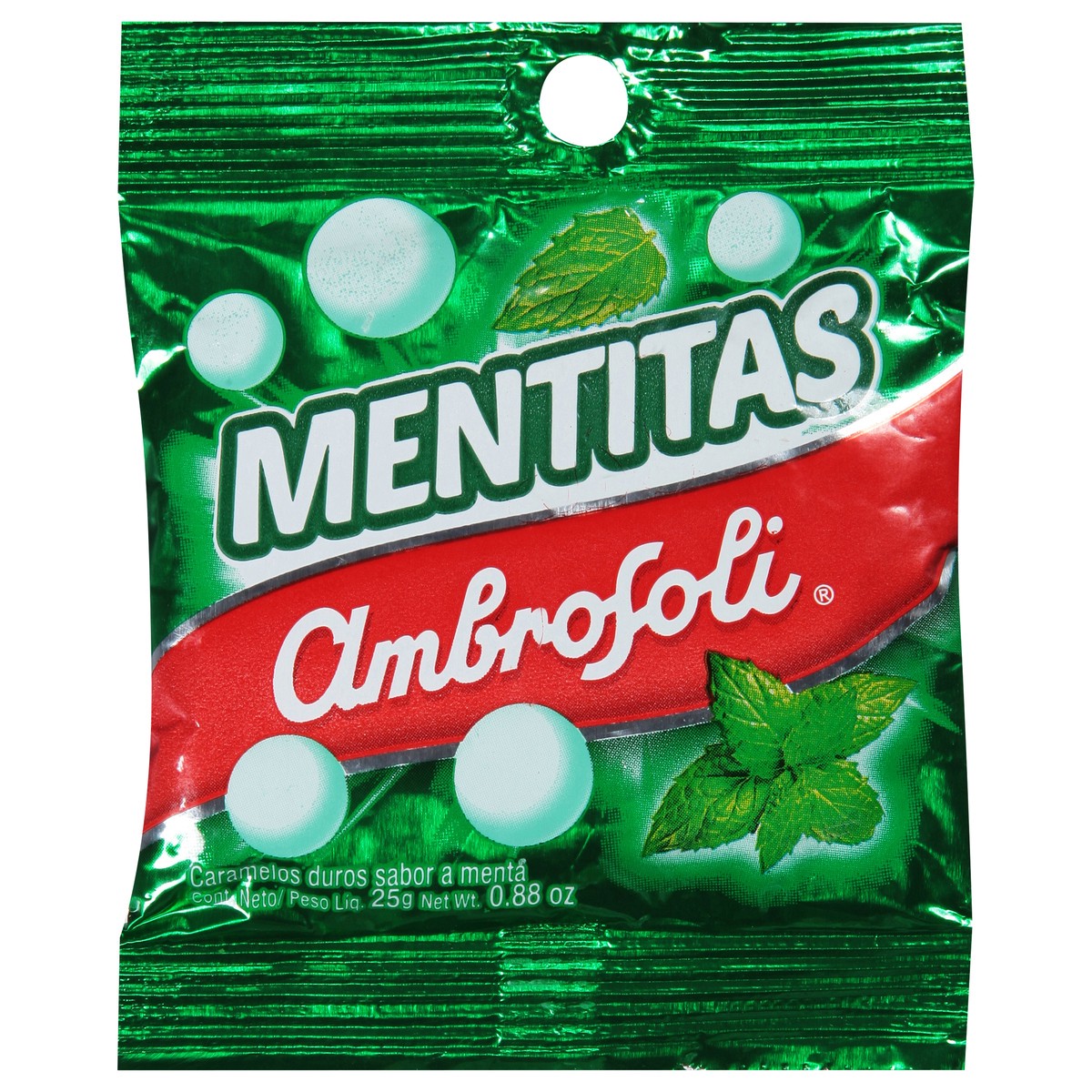 slide 8 of 13, Ambrosoli Round Mints 0.88 oz, 0.88 oz