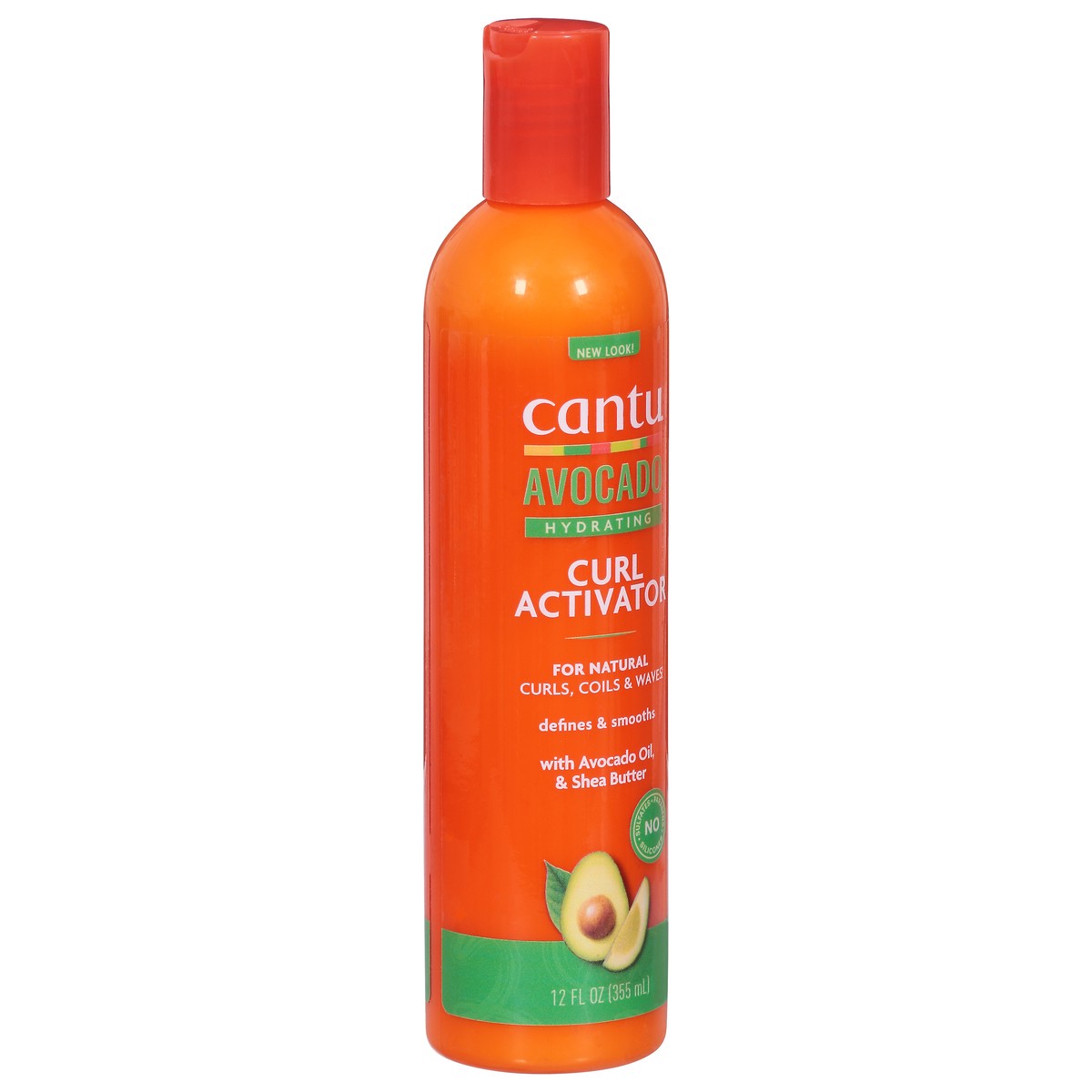 slide 5 of 9, Cantu Silicone-Free Avocado Hydrating Curl Activator Cream, 12 fl oz