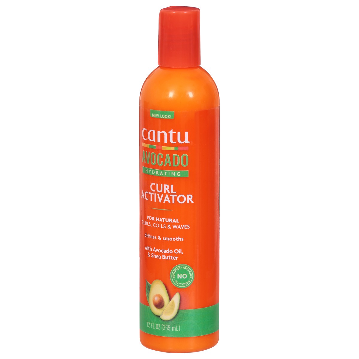 slide 4 of 9, Cantu Silicone-Free Avocado Hydrating Curl Activator Cream, 12 fl oz