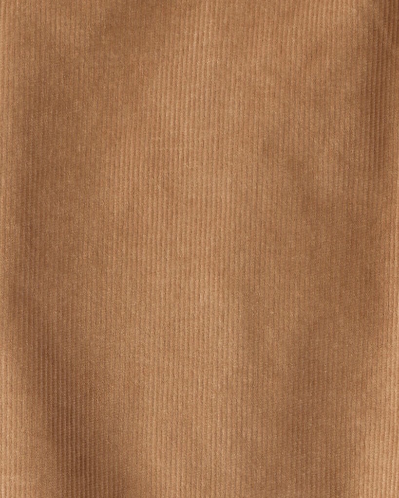slide 3 of 3, Carter's Girls Corduroy Wide-Leg Pants - Brown Brown 7, 1 ct