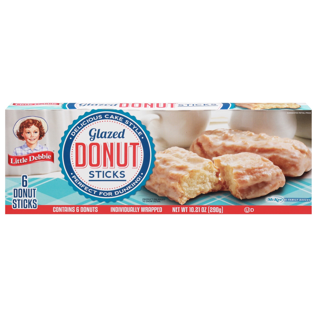 slide 1 of 6, Little Debbie Donut Sticks, 10 oz