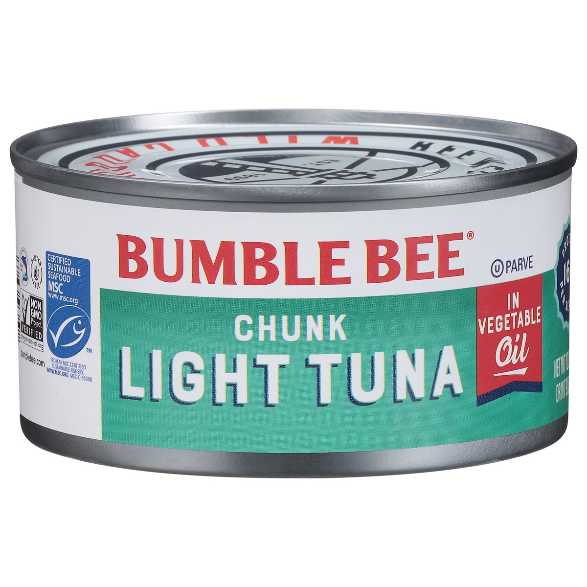 slide 1 of 9, Bumble Bee Light Chunk Tuna in Vegetable Oil 12 oz, 12 oz