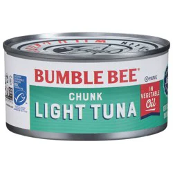 Bumble Bee Light Chunk Tuna in Vegetable Oil - 12 oz