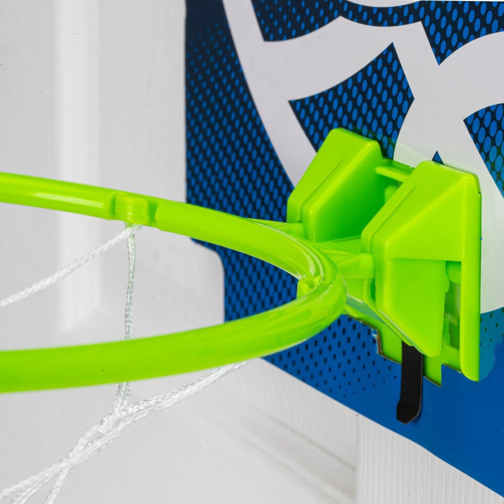 slide 2 of 6, Nerf Nerfoop Mini Over the Door Basketball Hoop Set - Green, 2 ct