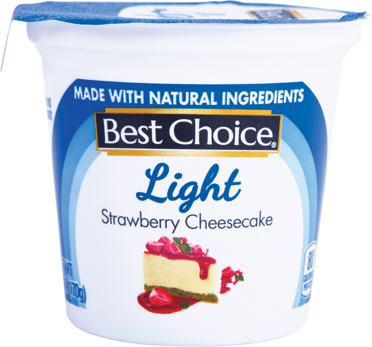 slide 1 of 1, Best Choice Light Strawberry Cheesecake Yogurt, 6 oz