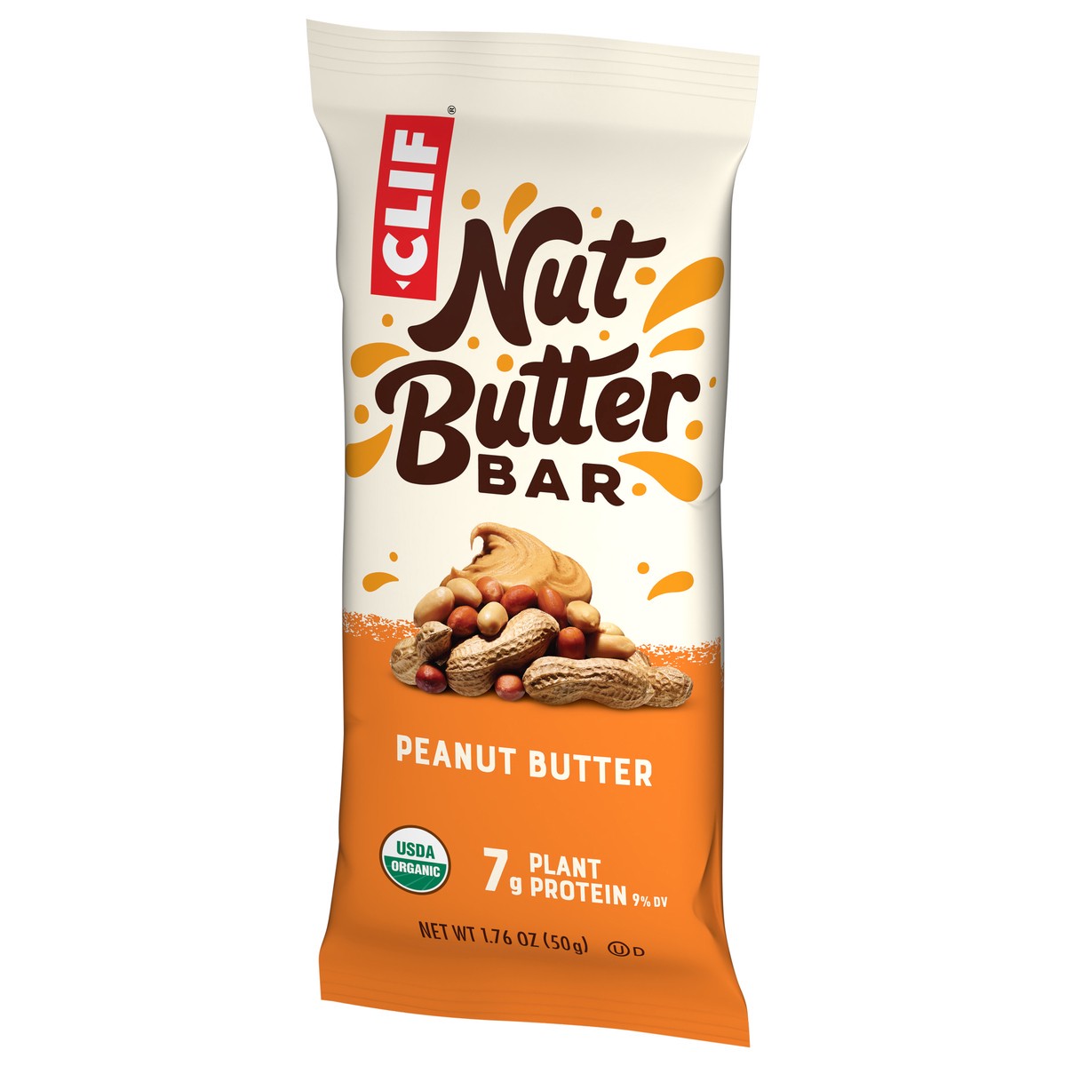 slide 3 of 9, CLIF Peanut Butter Filled Bar, 1.76 oz