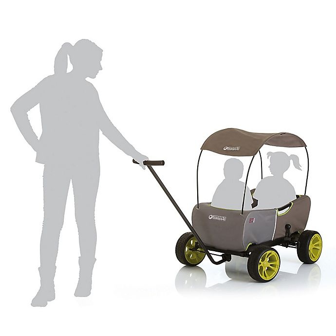 slide 9 of 13, Hauck ECOmobil Foldable Hand-Pull Wagon - Forest, 1 ct