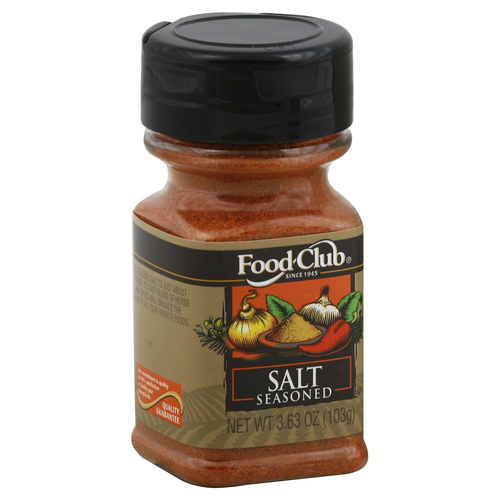 slide 1 of 1, Food Club Seasoned Salt, 8 oz
