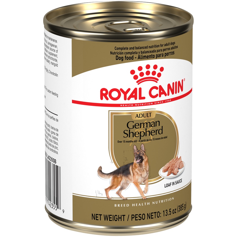 slide 2 of 9, Royal Canin Adult German Shepherd Dog Food, 13.5 oz