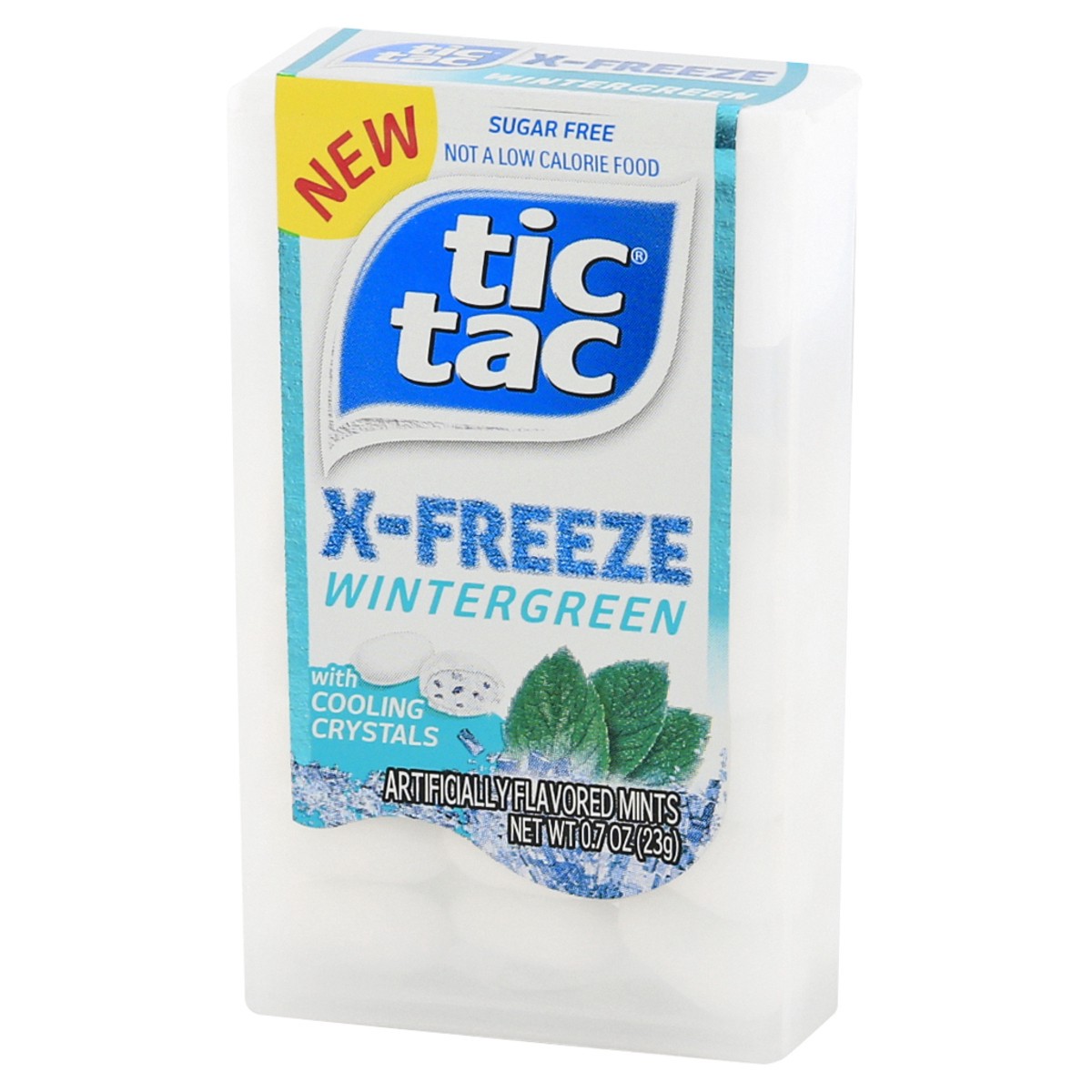 slide 3 of 9, Tic Tac X-Freeze Sugar Free with Cooling Crystals Wintergreen Mints 0.7 oz, 0.7 oz