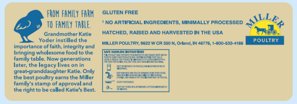 slide 9 of 9, Katie's Best Chicken Thighs, per lb