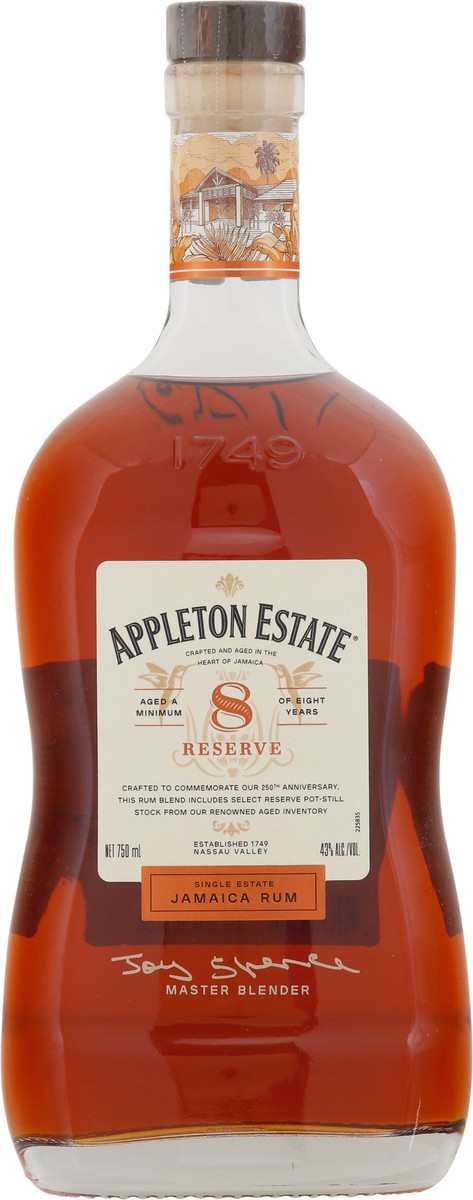 slide 4 of 9, Appleton Estate 8 Year Old Reserve Casks Rum, 750ml, 0.75 liter