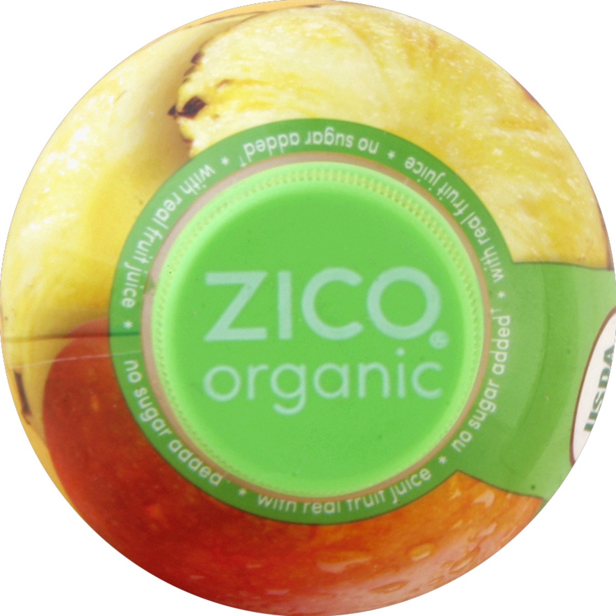 slide 2 of 4, Zico Coconut Water - Pineapple Mango, 13.5 fl oz