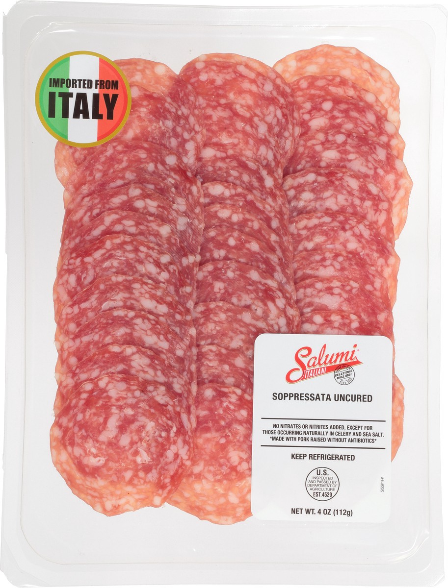 slide 6 of 9, Salumi Italiani Sopressata Sliced, 4 oz