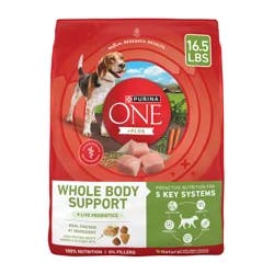 Purina ONE Plus Whole Body Support With Chicken Dry Dog Food - 16.5 lb Bag