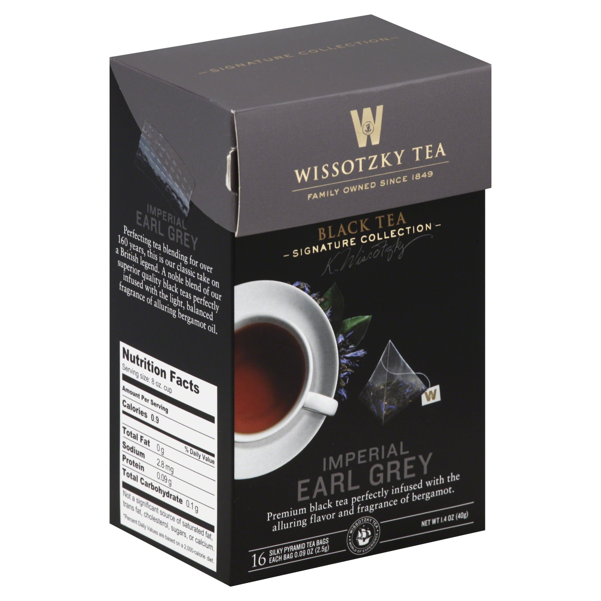 slide 1 of 5, Wissotzky Tea Black Tea - 16 ct, 16 ct