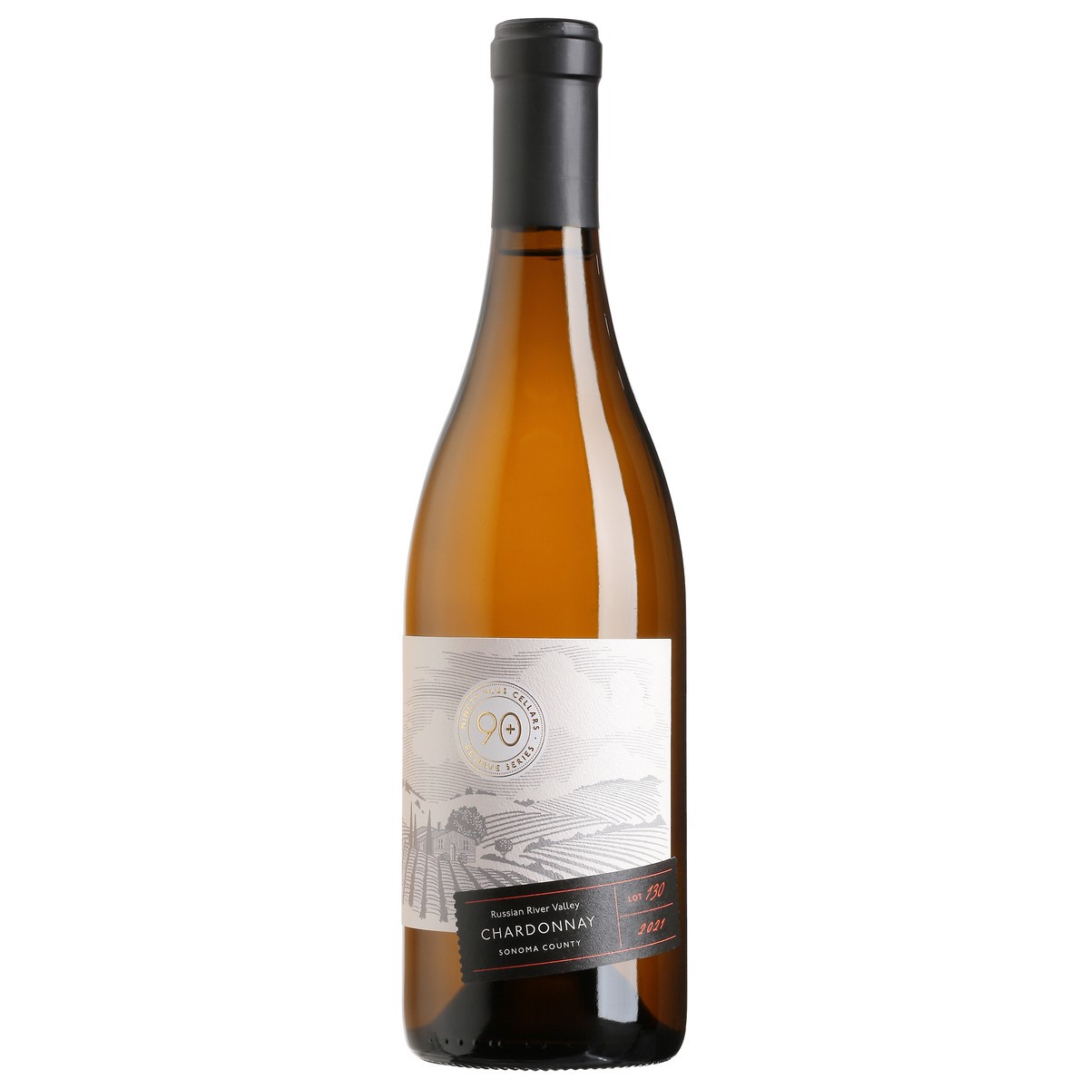 slide 5 of 10, 90+ Cellars Russian River Valley Sonoma County California Lot 130 Chardonnay 750 ml, 750 ml