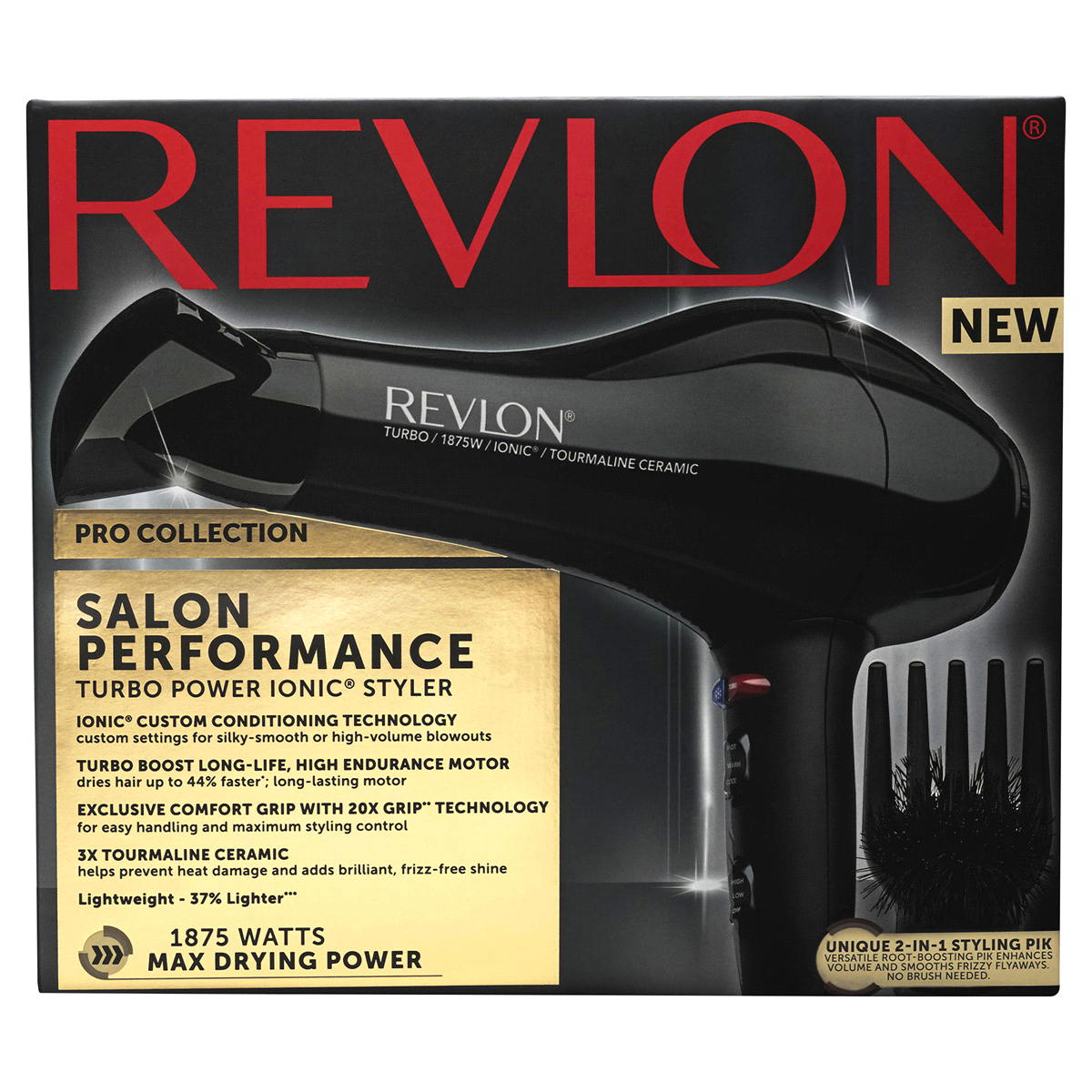 slide 2 of 2, Revlon Turbo Power Dryer, 1 ct