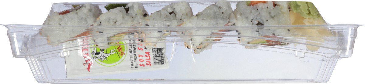 slide 3 of 14, Sushi Sara Raw Salmon-Avocado Roll 1 ea, 1 ct