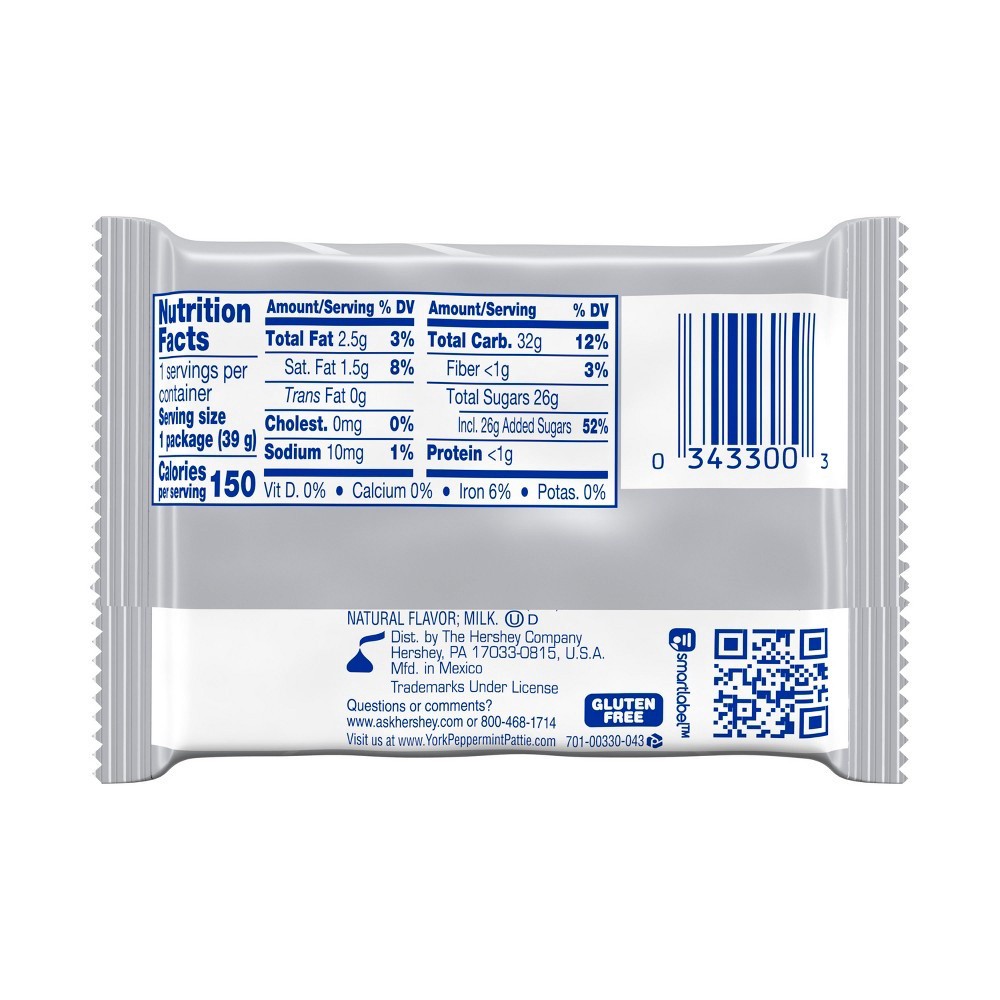 slide 2 of 4, York Dark Chocolate-Covered Peppermint Pattie, 1.4 oz