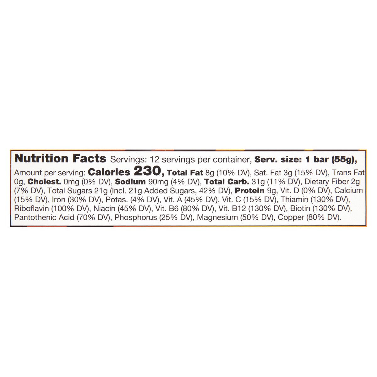 slide 3 of 12, Tiger's Milk Original Nutrition Bars 12-1.94 oz. Wrappers, 1.94 oz