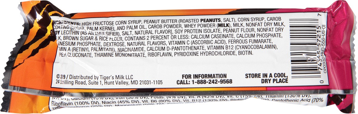 slide 10 of 12, Tiger's Milk Original Nutrition Bars 12-1.94 oz. Wrappers, 1.94 oz