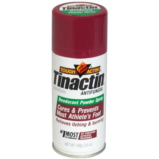 slide 1 of 1, Tinactin Deodorant Powder Spray, 4.6 oz