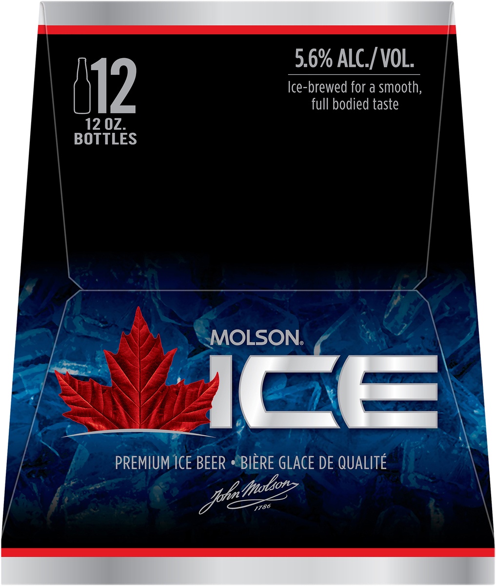 slide 4 of 7, Molson Premium Ice Beer, 12 ct; 12 fl oz