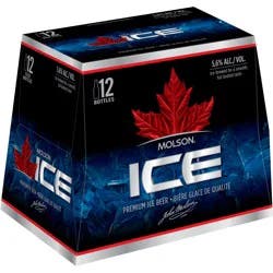 Molson Beer, 12 Pack, 12 fl oz Bottles, 5.6% ABV