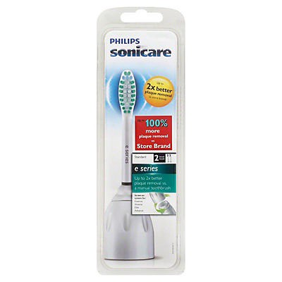 slide 1 of 4, Philips Sonicare E Series Brush Heads, 2 ct