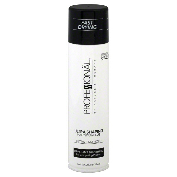 slide 1 of 1, Professional Hair Spray Plus, Ultra Shaping, Ultra Firm Hold, 10 oz