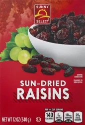 Sunny Select Sun-Dried Raisins 12 oz