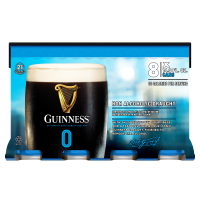 slide 5 of 13, Guinness Non Alcoholic Zero Draught 8Pkc, 8 ct; 14 oz