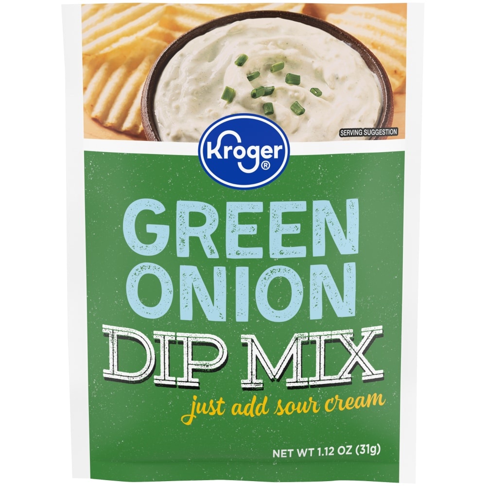slide 1 of 1, Kroger Green Onion Dip Mix, 1.12 oz