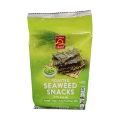 Sunny Select, Seaweed Snacks, Wasabi