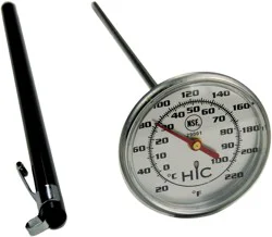Harold Import Co. 2 Inch Face Meat Thermometer