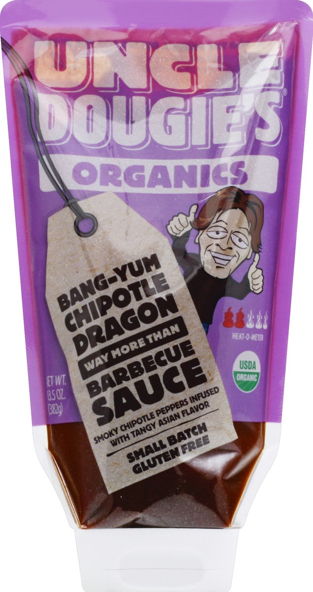 slide 5 of 6, Uncle Dougie's Organic Chipotle Bbq Sauce Pouch, 13.5 oz