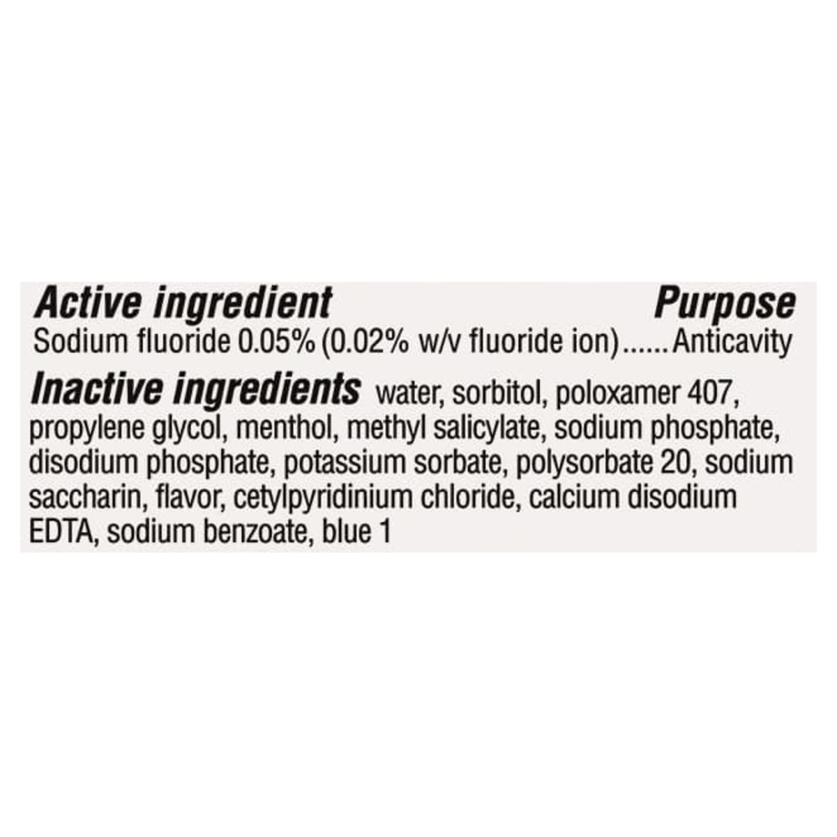 slide 2 of 5, ACT Arctic Blast Anticavity Fluoride Mouthwash, 18 fl oz